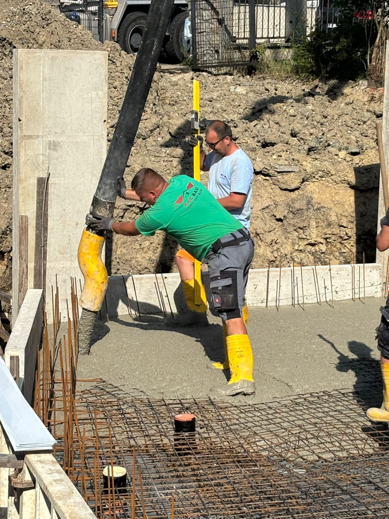 Fundament und Betonarbeiten für Hausbau Wien A4Z BAU