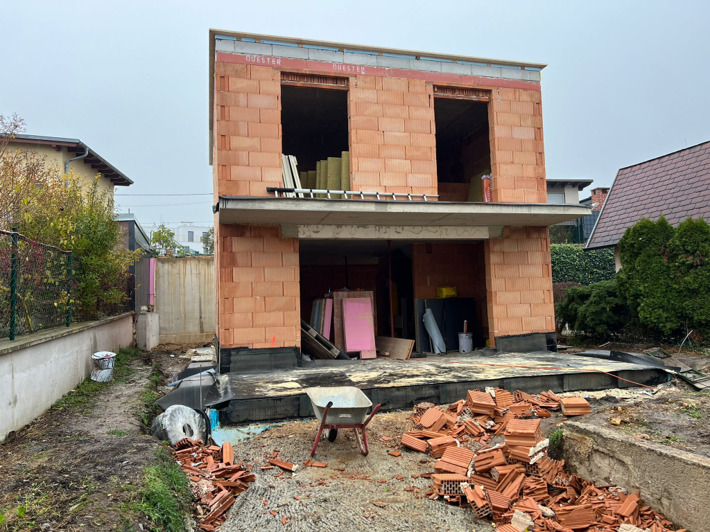 Hausbau Wien 10. Bezirk - Massivbau Rohbau Ziegel